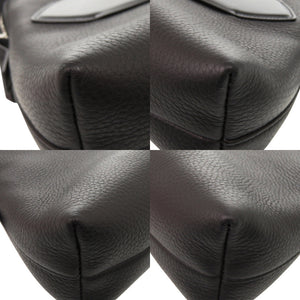 美品 メゾン マルジェラ ソフト 5AC SB1WG0003 レザー ブラック ショルダーバッグ 黒 0601【中古】Maison Margiela