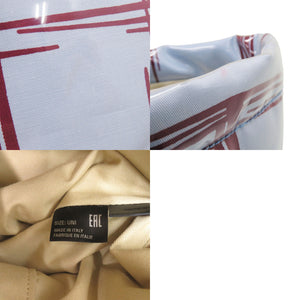 未使用 マルニ チェック ポリエステル/コットン ライトブルー トートバッグ 0661【中古】MARNI