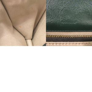 美品 マルニ TRUNK SOFT トランクソフト ミニ SBMP0075Y0 カーフ グリーン ショルダーバッグ 緑 0680【中古】MARNI