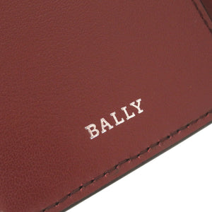 未使用品 バリー BALIRO.DSH レザー ブラック レッド 長財布 黒 0719【中古】BALLY メンズ