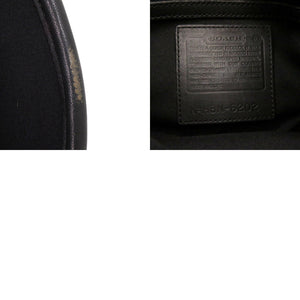 コーチ エルゴ ミニ ブラック ハンドバッグ 黒 0730【中古】COACH
