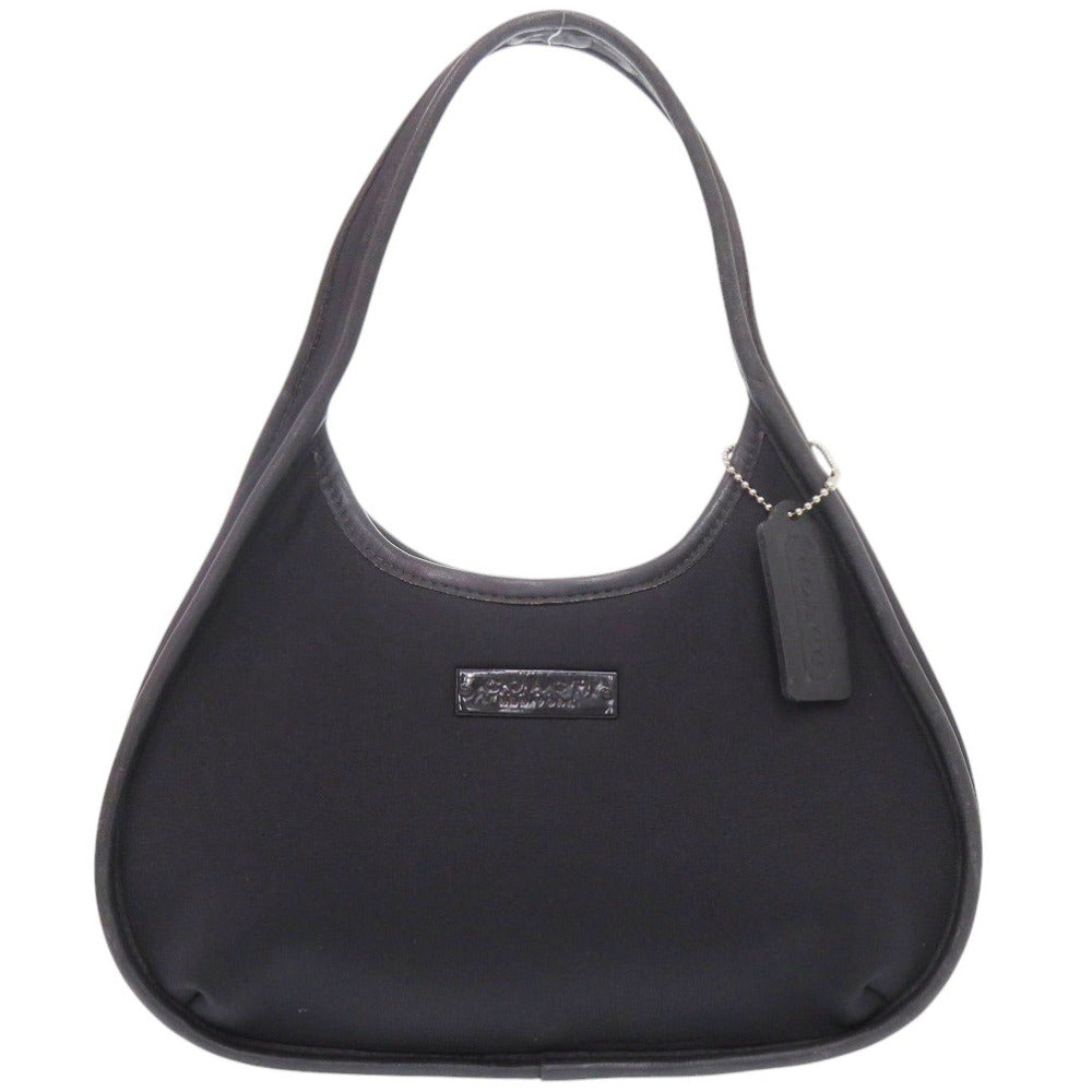 コーチ エルゴ ミニ ブラック ハンドバッグ 黒 0730【中古】COACH
