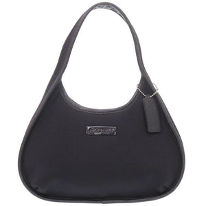 コーチ エルゴ ミニ ブラック ハンドバッグ 黒 0730【中古】COACH
