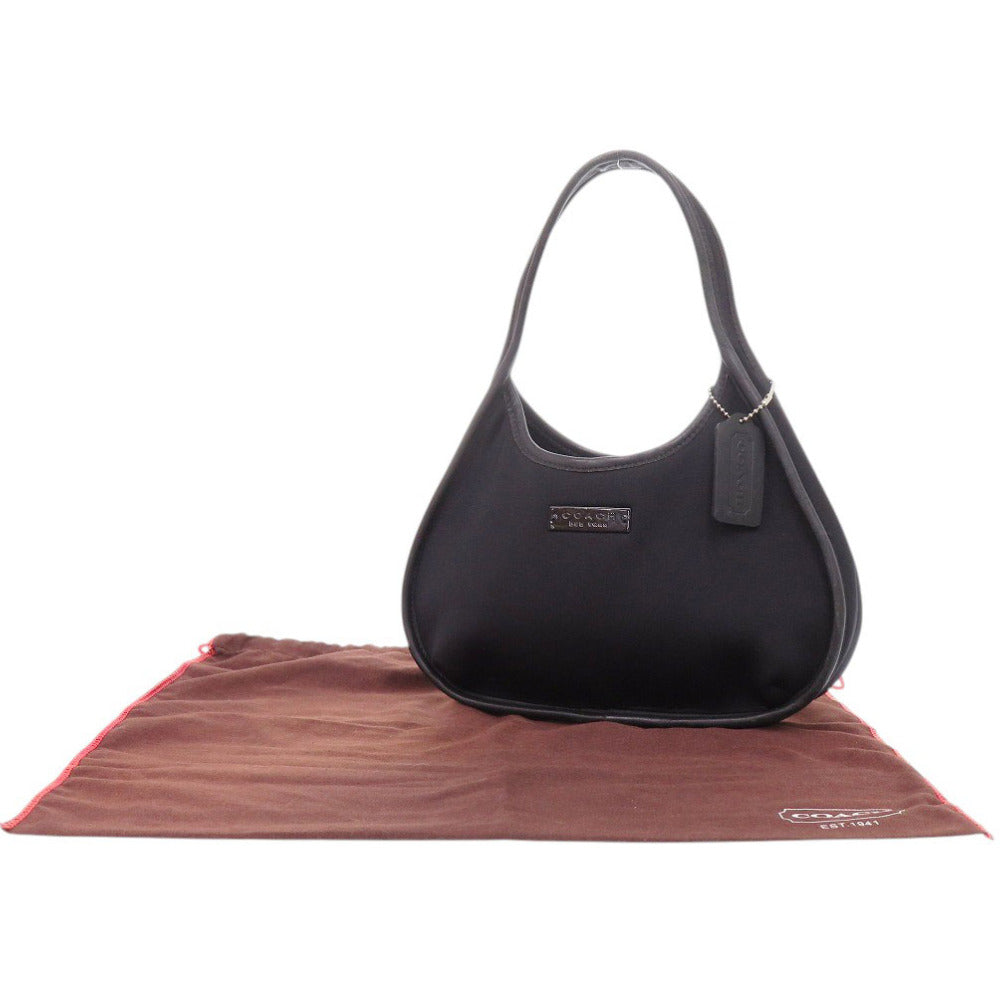 コーチ エルゴ ミニ ブラック ハンドバッグ 黒 0730【中古】COACH