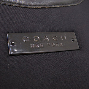 コーチ エルゴ ミニ ブラック ハンドバッグ 黒 0730【中古】COACH