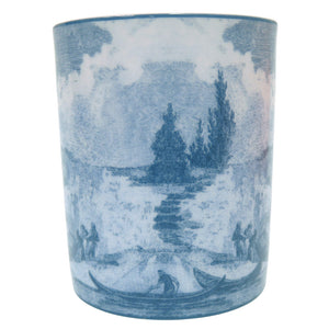 未使用品 エルメス Annee de la Mediterranee 地中海の庭 ノベルティ ポーセリン 磁器 ブルー マグカップ 青 0782【中古】HERMES