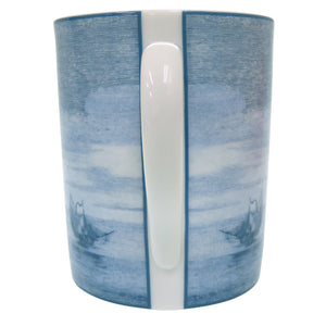 未使用品 エルメス Annee de la Mediterranee 地中海の庭 ノベルティ ポーセリン 磁器 ブルー マグカップ 青 0782【中古】HERMES