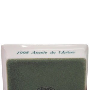 未使用 エルメス 皿 スクエアプレート 1998 Annee de l'Arbre ケリードール ポーセリン ホワイト 0784【中古】HERMES