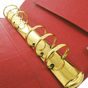 美品 ルイ ヴィトン アジェンダMM エピ R20047 カスティリアンレッド 手帳カバー 赤 LV 0838【中古】LOUIS VUITTON