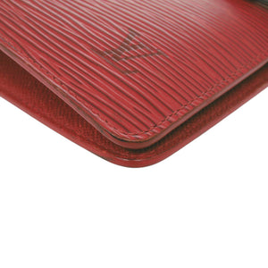 美品 ルイ ヴィトン アジェンダMM エピ R20047 カスティリアンレッド 手帳カバー 赤 LV 0838【中古】LOUIS VUITTON