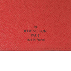 美品 ルイ ヴィトン アジェンダMM エピ R20047 カスティリアンレッド 手帳カバー 赤 LV 0838【中古】LOUIS VUITTON