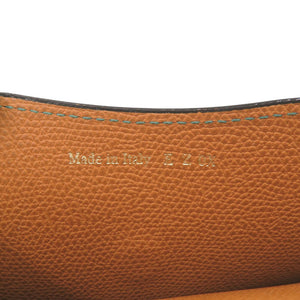 新品同様 ヴァレクストラ ストラップ付 メガネケース レザー ブラウン 0839【中古】Valextra