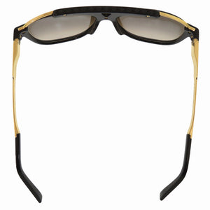 美品 ルイ ヴィトン マスコット Z0936E メタル アセテート ブラック ゴールド サングラス 黒 LV 0841【中古】LOUIS VUITTON