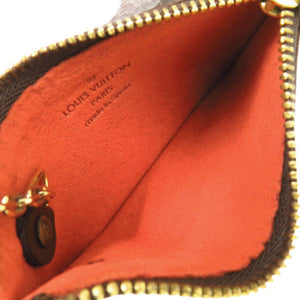美品 ルイ ヴィトン ポシェットクレ ダミエ N62658 コインケース 財布 LV 0843【中古】LOUIS VUITTON