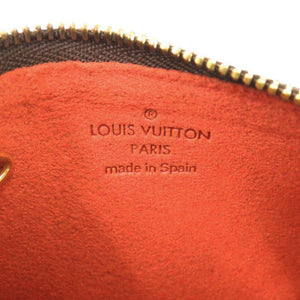 美品 ルイ ヴィトン ポシェットクレ ダミエ N62658 コインケース 財布 LV 0843【中古】LOUIS VUITTON