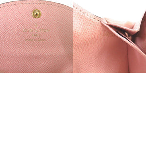 ルイ ヴィトン ポルトモネ ロザリ ダミエ N64423 ローズバレリーヌ コインケース 財布 LV 0844【中古】LOUIS VUITTON
