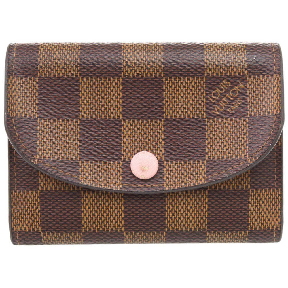 ルイ ヴィトン ポルトモネ ロザリ ダミエ N64423 ローズバレリーヌ コインケース 財布 LV 0844【中古】LOUIS VUITTON
