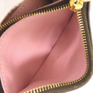 ルイ ヴィトン ポルトモネ ロザリ ダミエ N64423 ローズバレリーヌ コインケース 財布 LV 0844【中古】LOUIS VUITTON