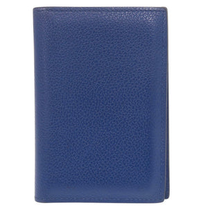 エルメス MC2 ユークリッド エバーカラー ブルーロワイヤル U刻印 カードケース 青 0858【中古】HERMES