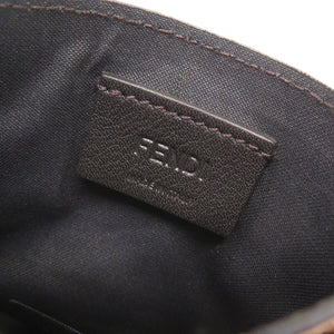 美品 フェンディ バゲット 8M0423 レザー シャンパンピンク カードケース コインケース 0869【中古】FENDI