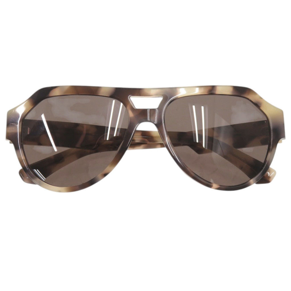 美品 ドルチェアンドガッバーナ べっ甲柄 DG4466 プラスチック ベージュ サングラス 0878【中古】DOLCE&GABBANA