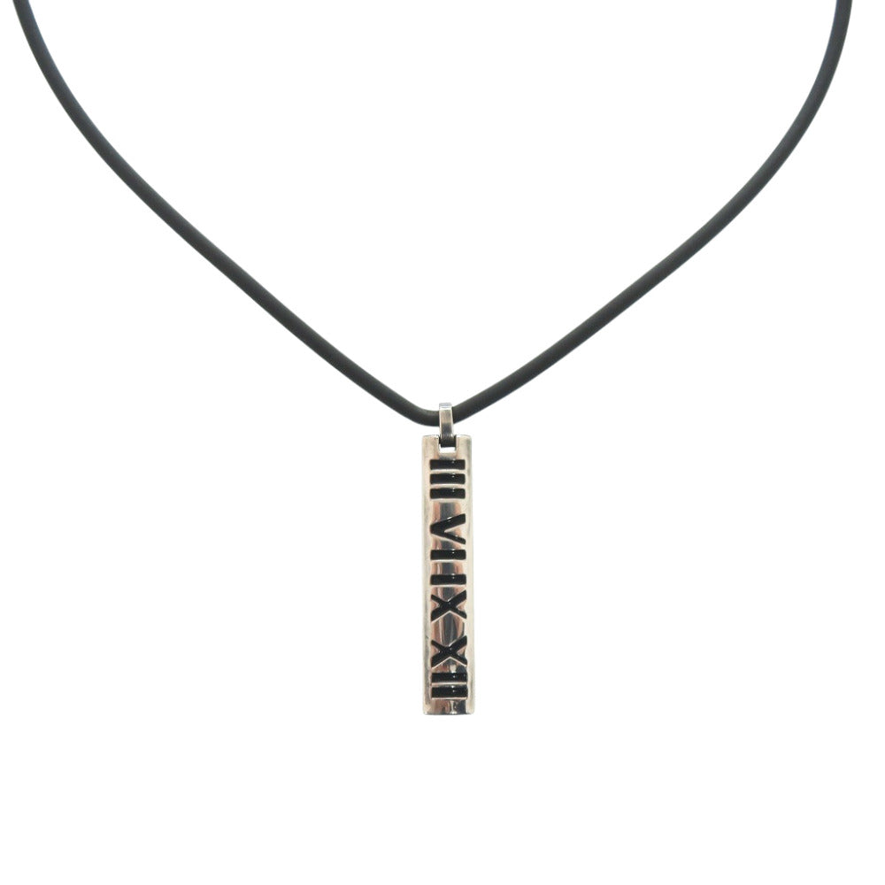 美品 ティファニー ニューメリック アトラス シルバー925 シルバー チョーカー 0879【中古】TIFFANY&Co. メンズ