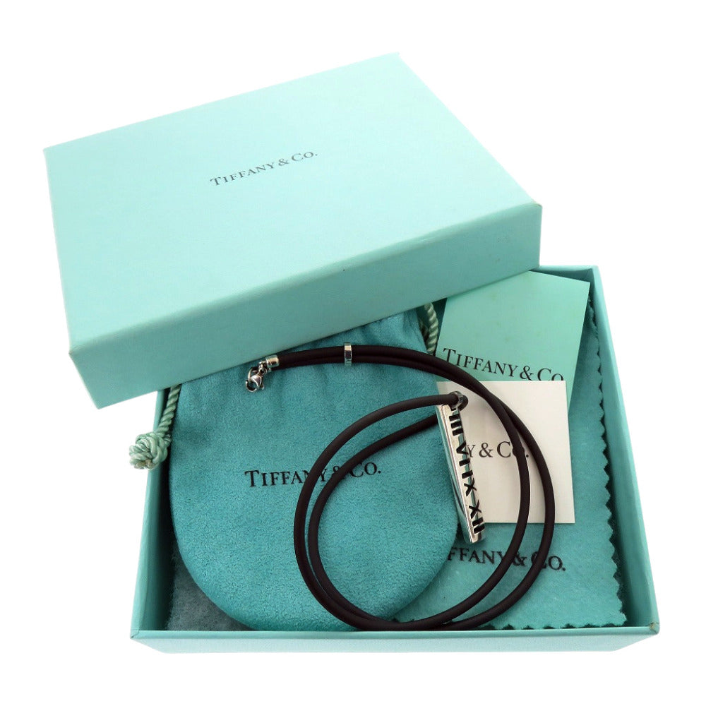 美品 ティファニー ニューメリック アトラス シルバー925 シルバー チョーカー 0879【中古】TIFFANY&Co. メンズ