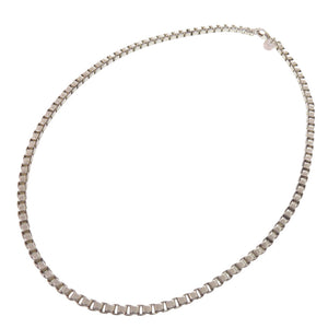 美品 ティファニー ベネチアン リンクシルバー925 ネックレス シルバー 0880【中古】TIFFANY&Co.