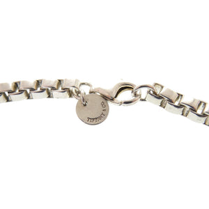 美品 ティファニー ベネチアン リンクシルバー925 ネックレス シルバー 0880【中古】TIFFANY&Co.