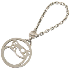 エルメス シュバル ホース チャーム キーホルダー メタル シルバー 0910【中古】HERMES