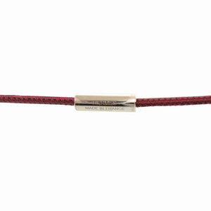 新品同様 エルメス リップス ヴォースイフト ルージュアッシュ K刻印 ペンダント ネックレス 赤 0918【中古】HERMES