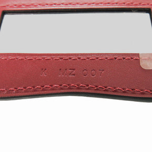 新品同様 エルメス リップス ヴォースイフト ルージュアッシュ K刻印 ペンダント ネックレス 赤 0918【中古】HERMES
