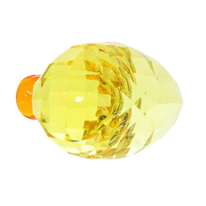 新品同様 スワロフスキー ハッピーダック ライフガード クリスタル イエロー オブジェ 黄 0934【中古】SWAROVSKI