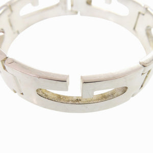 美品 グッチ Gロゴ チェーン ブレスレット シルバー925 シルバー 0936【中古】GUCCI