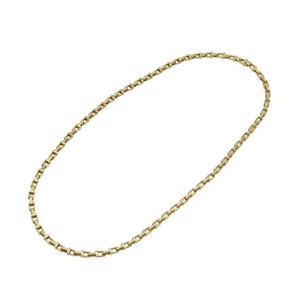 美品 ティファニー K18YG Tナロー チェーン ネックレス 750 イエローゴールド ジュエリー 0977【中古】TIFFANY&Co. メンズ レディース 男女兼用