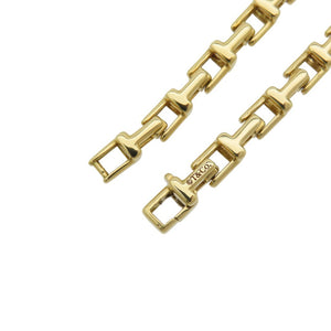 美品 ティファニー K18YG Tナロー チェーン ネックレス 750 イエローゴールド ジュエリー 0977【中古】TIFFANY&Co. メンズ レディース 男女兼用