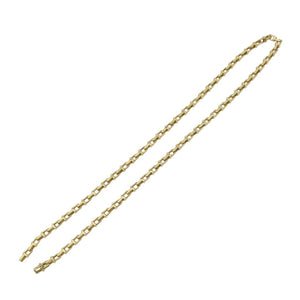 美品 ティファニー K18YG Tナロー チェーン ネックレス 750 イエローゴールド ジュエリー 0977【中古】TIFFANY&Co. メンズ レディース 男女兼用
