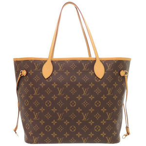 美品 ルイ ヴィトン ネヴァーフルMM ポーチ付 モノグラム フューシャ M41178 トートバッグ LV 1008【中古】LOUIS VUITTON