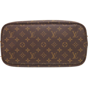 美品 ルイ ヴィトン ネヴァーフルMM ポーチ付 モノグラム フューシャ M41178 トートバッグ LV 1008【中古】LOUIS VUITTON