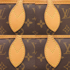 美品 ルイ ヴィトン ネヴァーフルMM ポーチ付 モノグラム フューシャ M41178 トートバッグ LV 1008【中古】LOUIS VUITTON