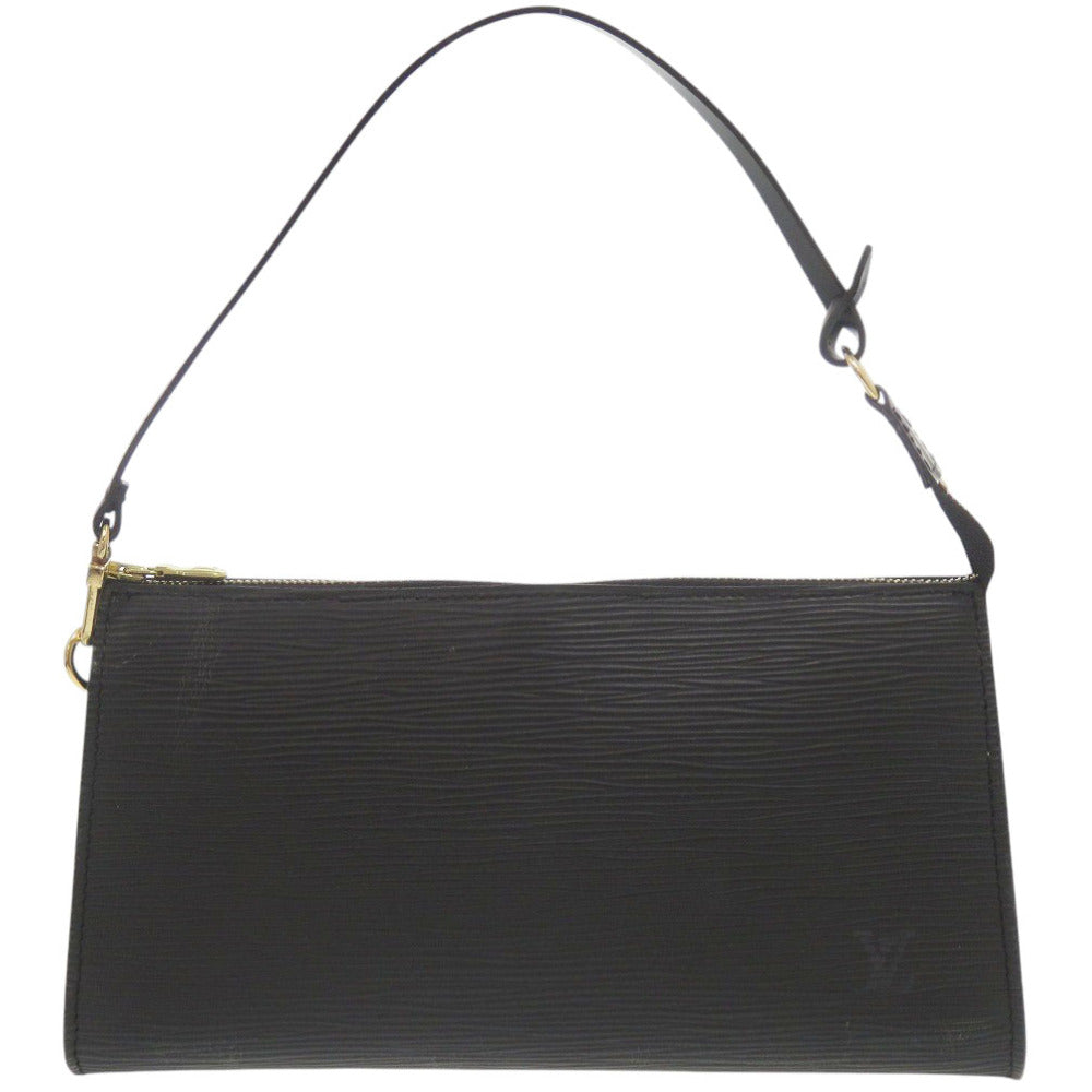 美品 ルイ ヴィトン ポシェット アクセソワール エピ M52942 ノワール ポーチ LV 1038【中古】LOUIS VUITTON