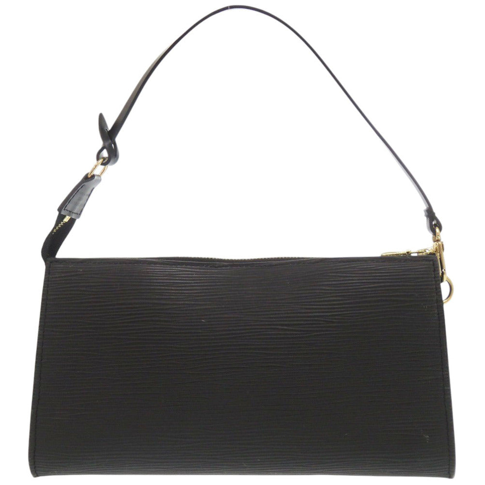 美品 ルイ ヴィトン ポシェット アクセソワール エピ M52942 ノワール ポーチ LV 1038【中古】LOUIS VUITTON