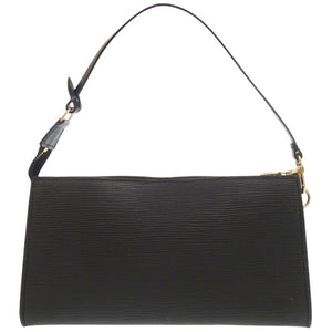 美品 ルイ ヴィトン ポシェット アクセソワール エピ M52942 ノワール ポーチ LV 1038【中古】LOUIS VUITTON