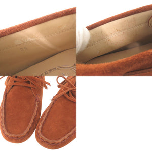 新品同様 トッズ GOMMINI POLACCO FRANGIA ゴンミーニ フリンジ サイズ35(22cm) スエード ブラウン モカシン 靴 1054【中古】TOD’S
