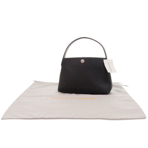 未使用 エルベ シャプリエ リュクス 7701GL PVC ブラック/グレー ハンドバッグ 黒 1109【中古】Herve Chapelier