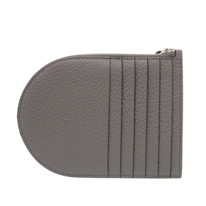 未使用 デルボー パン D マルチファンクション AB0672AQY0BLLPA レザー グレー コインケース 1115【中古】DELVAUX