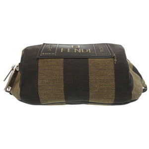フェンディ ペカン 7VA466 キャンバス ブラウン ボディバッグ ウエストバッグ 1131【中古】FENDI