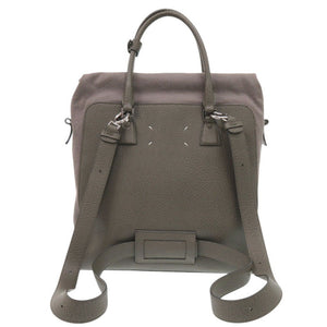 美品 メゾン マルジェラ 3way SB1WA0004 レザー グレー ショルダーバッグ バックパック トートバッグ 1198【中古】Maison Margiela