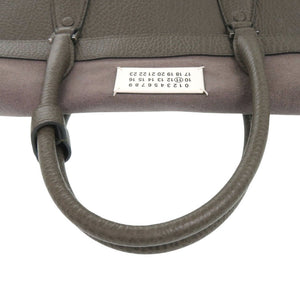 美品 メゾン マルジェラ 3way SB1WA0004 レザー グレー ショルダーバッグ バックパック トートバッグ 1198【中古】Maison Margiela