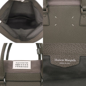 美品 メゾン マルジェラ 3way SB1WA0004 レザー グレー ショルダーバッグ バックパック トートバッグ 1198【中古】Maison Margiela
